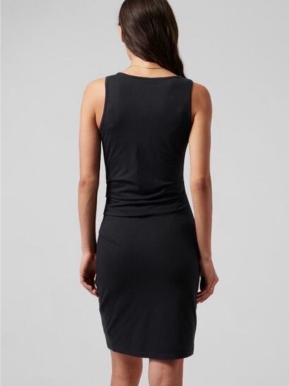 Athleta Inverse Drape Dress Reversible Cowl Neck Ruched Size XS - Picture 3 of 12